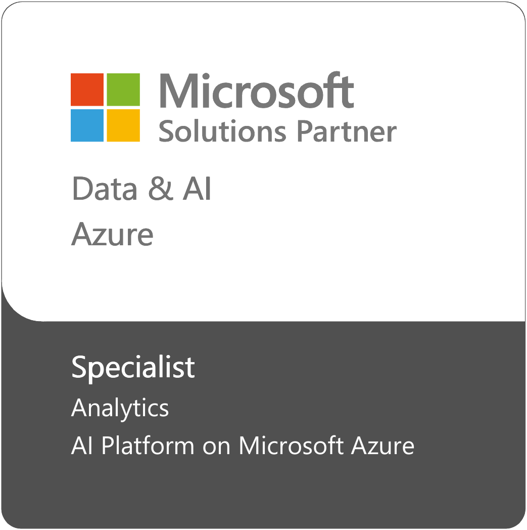 Microsoft Solutions Partner badge: Data & AI (Azure)
